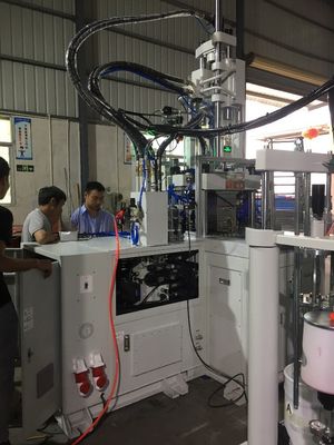 85T LSR Spritzgießmaschine Doppelschieber Shuttle Spritzgießmaschine 21,6KW