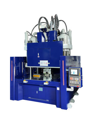 200T niedrig arbeitende Tisch-Rotationstisch-Vertikalinspritzmaschine