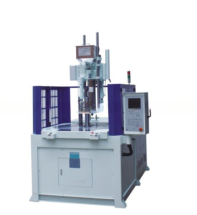 55T vertikale Kunststoffspritzgießmaschine 40mm Schraubendurchmesser für 1,8T Ejektorkraft